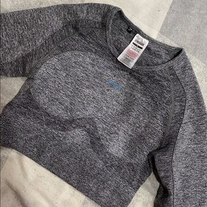Gymshark flex long sleeve crop top